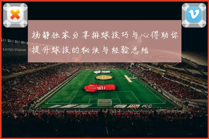 杨静独家分享排球技巧与心得助你提升球技的秘诀与经验总结